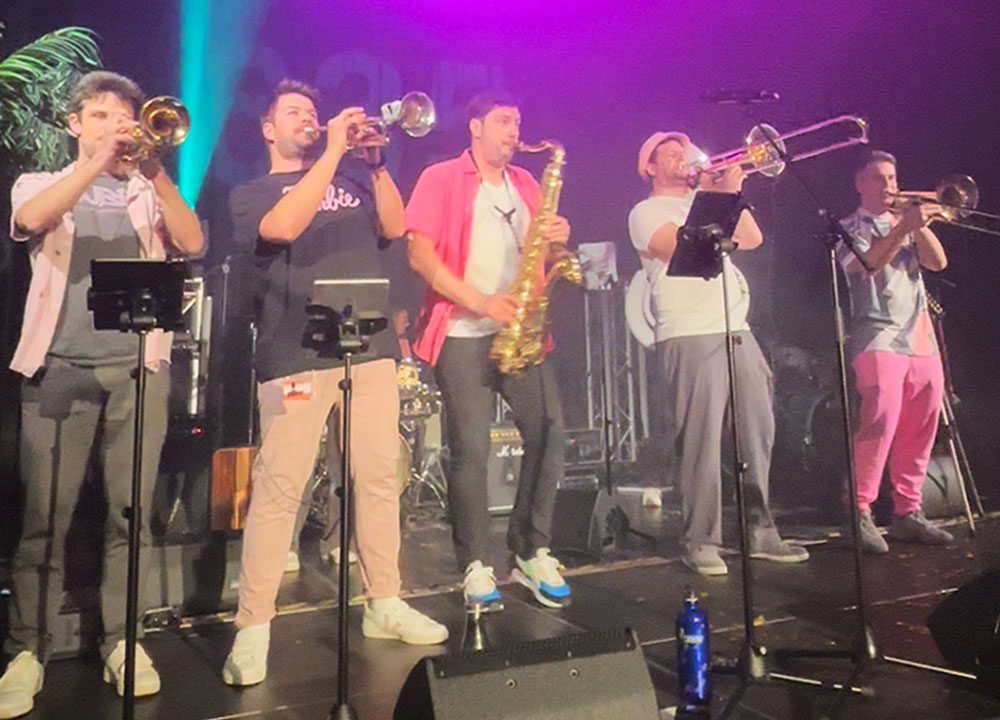 WUBB auf der Bühne