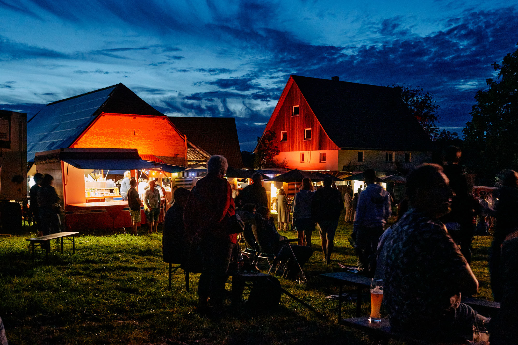 Donnerstag Abend auf dem Einhaldenfestival